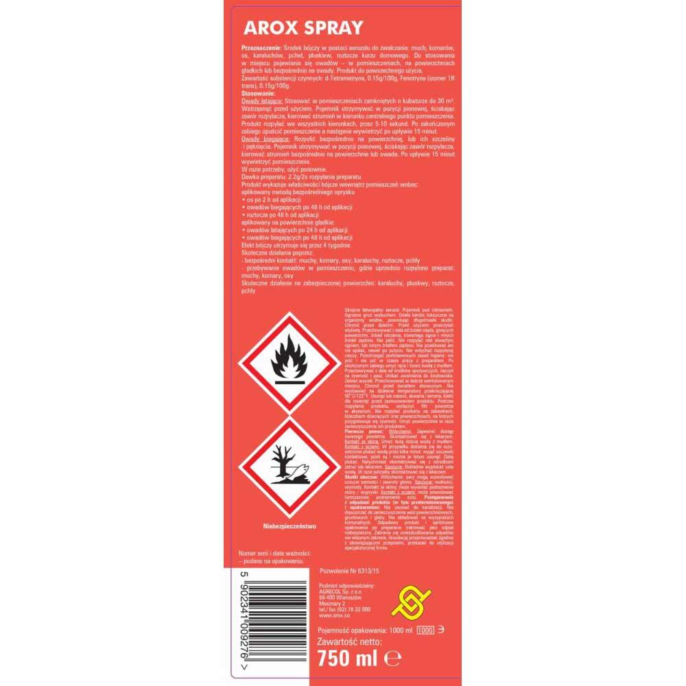 Arox spray na muchy 750ml