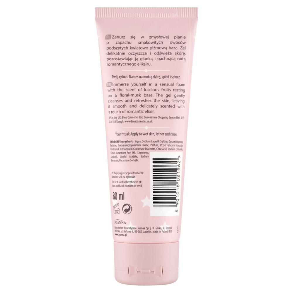 Joanna Sense Collection żel pod prysznic perfumowany 80ml Romantic Elixir 