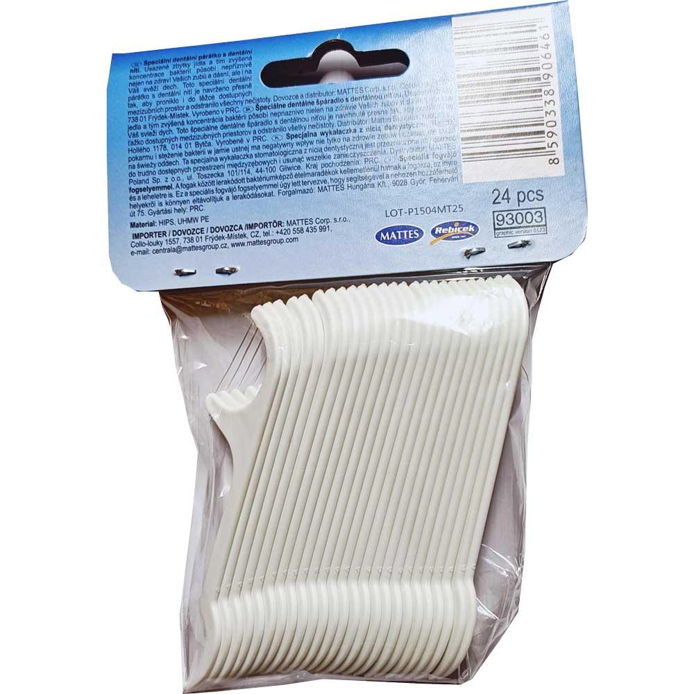 Mattes wykałaczka z nicią Toothpick Rebi-Dental 24szt.