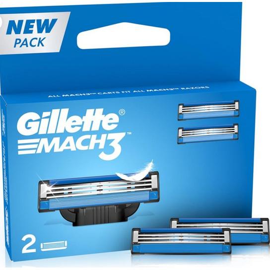 Gillette Mach 3 wkłady do maszynki do golenia 2 sztuki