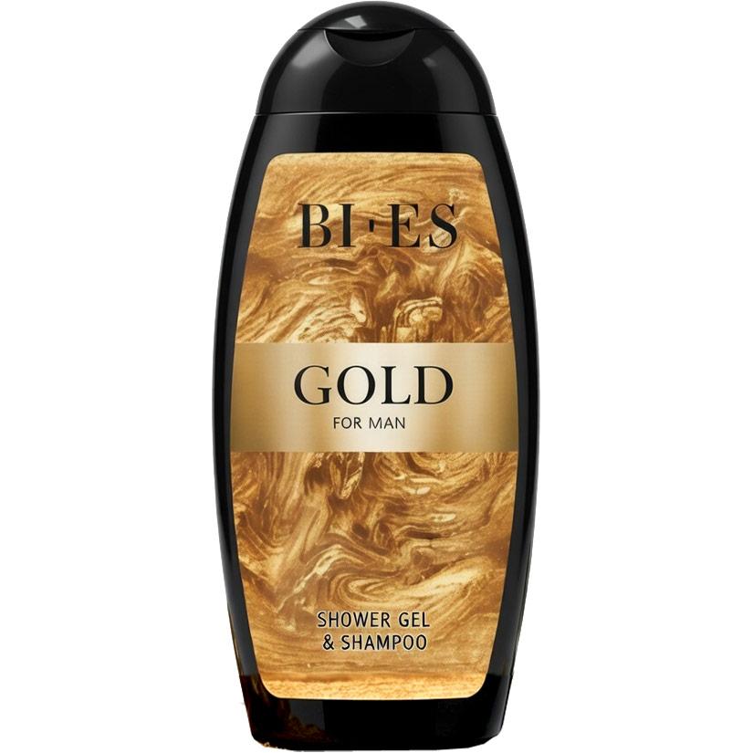 Bi-es żel pod prysznic 2w1 Gold For Man 250ml