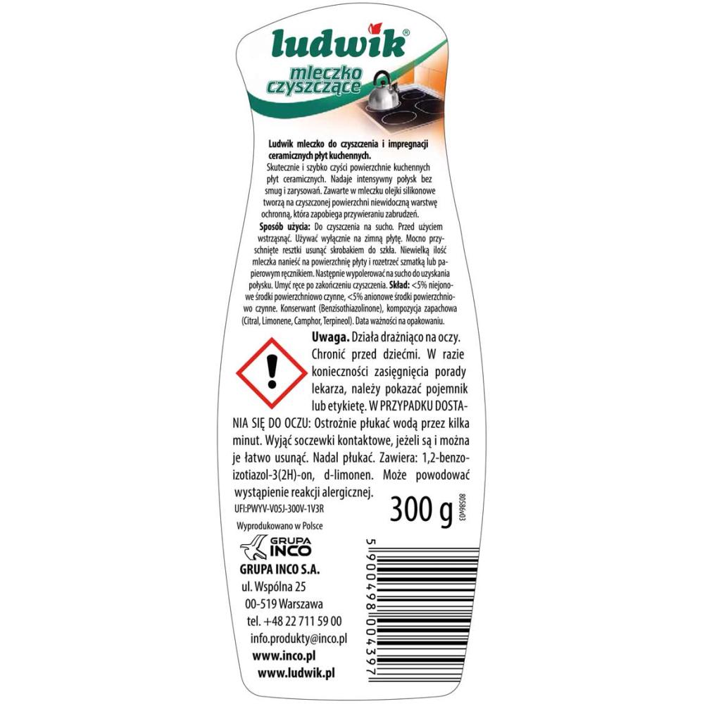 Ludwik do płyt ceramicznych 300g