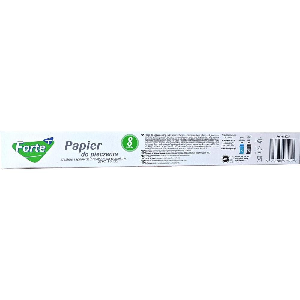 Forte+ papier do pieczenia 8m box