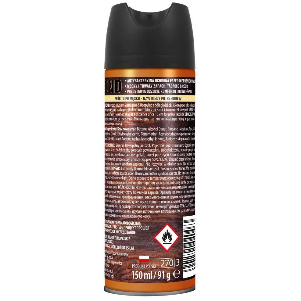 Bond dezodorant Inspired By Whisky 150ml spray
