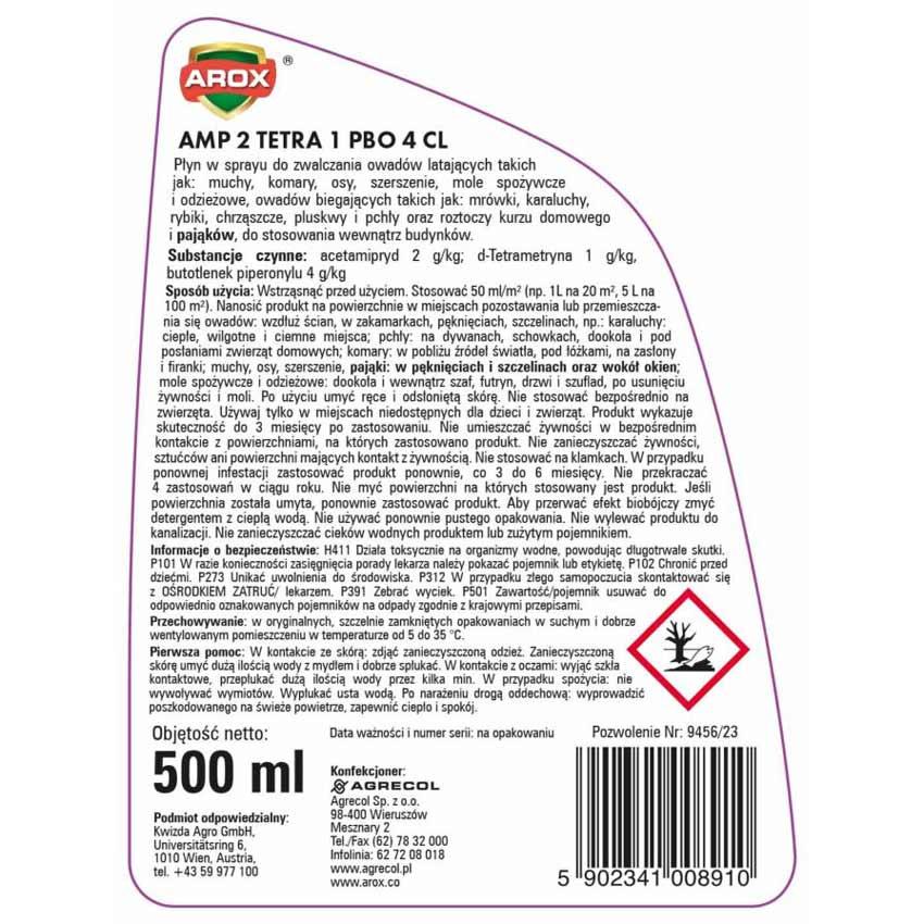 Arox płyn na pająki 500ml