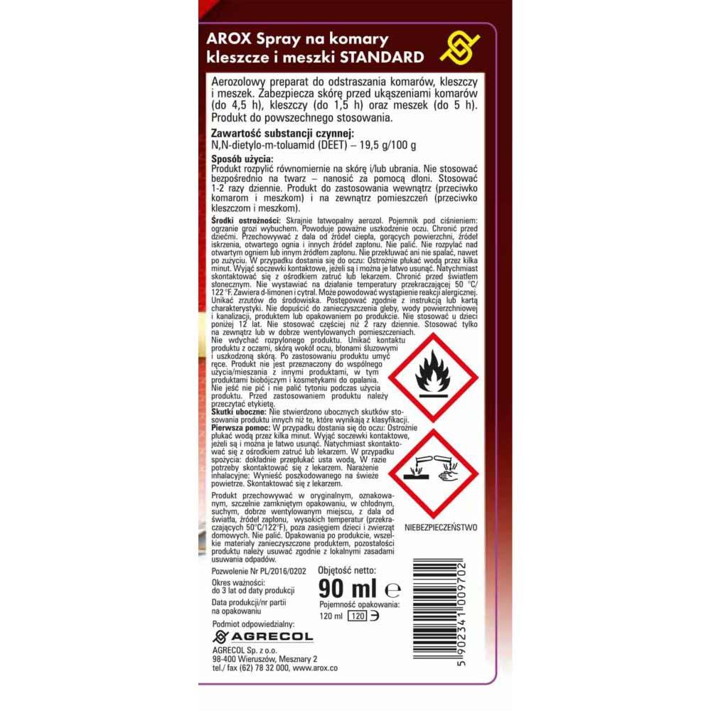 Arox DEET spray na komary 90ml