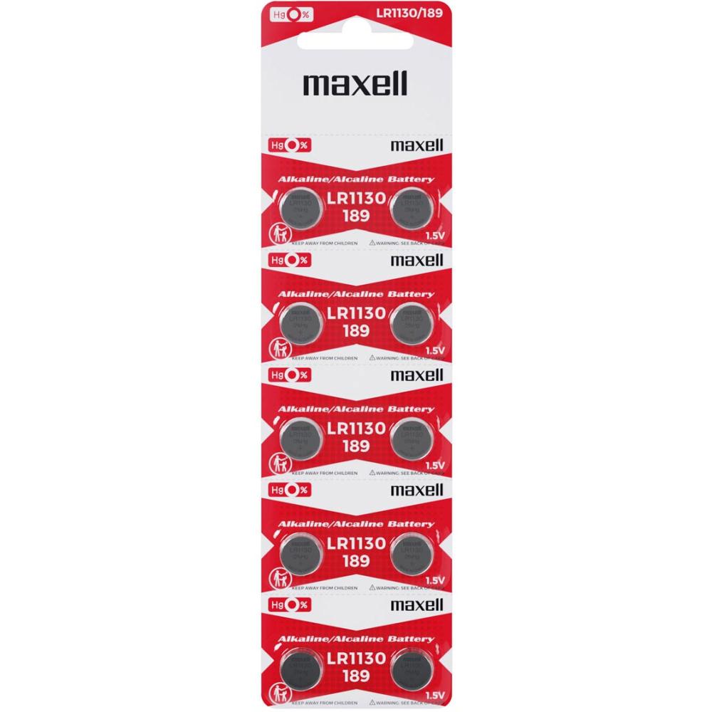 Maxell Alkaline bateria alkaliczna LR1130/189 10szt. blister 