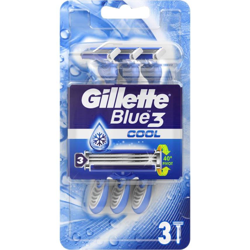 Gillette Blue3 golarki jednoczęściowe 3-ostrzowe 3 sztuki