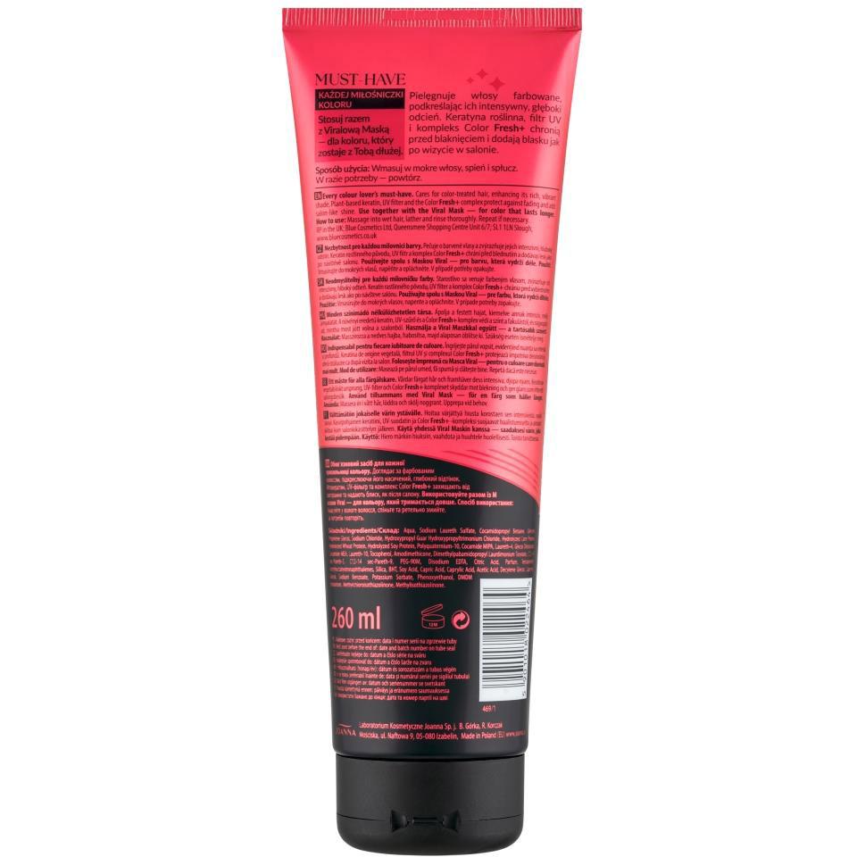 Joanna Color System szampon 260ml włosy farbowane
