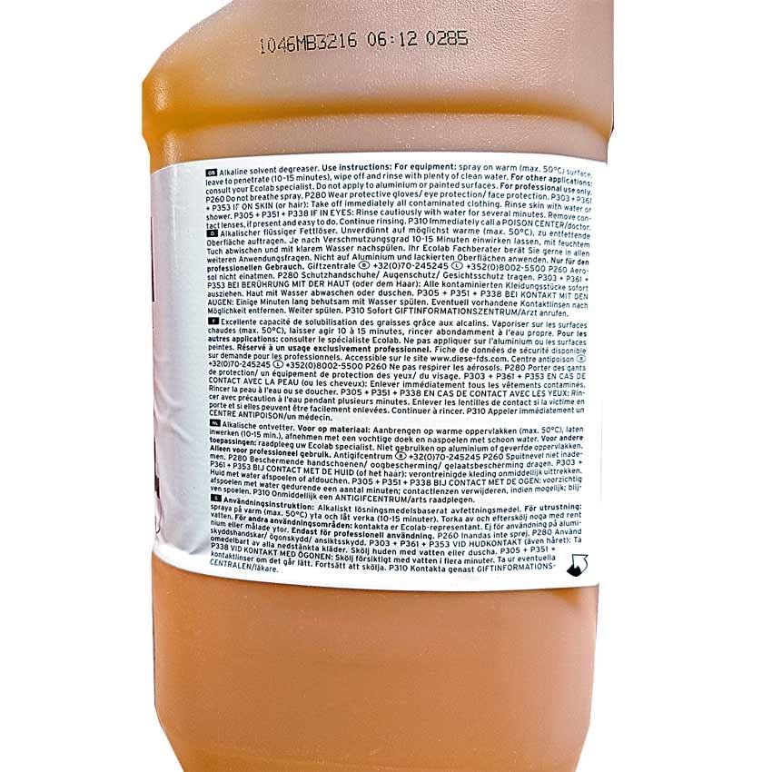 Ecolab Greasecutter Plus 5L płyn do silnie zatłuszczonych i przypalonych powierzchni 
