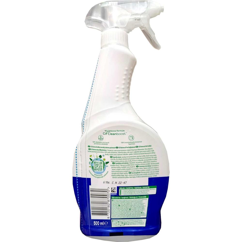 Cif 500ml Uniwersalny Odkamieniacz spray