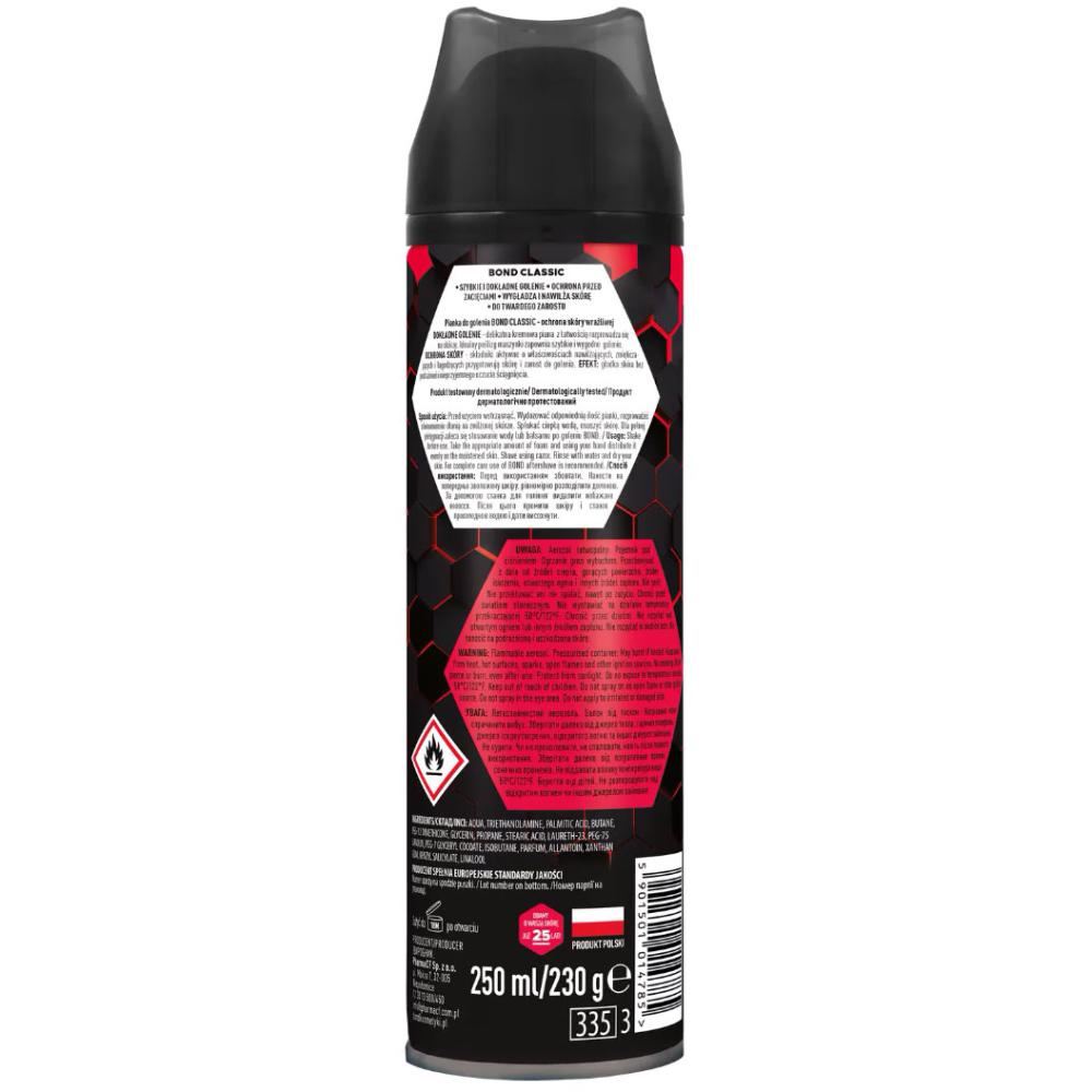 Bond pianka do golenia 250ml Classic