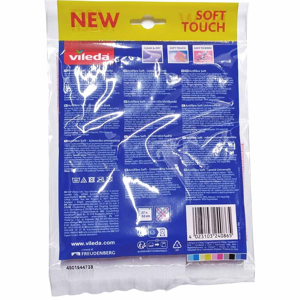 Vileda Pakiet ściereczka uniwersalna Actifibre Soft 2 + 1 gratis 