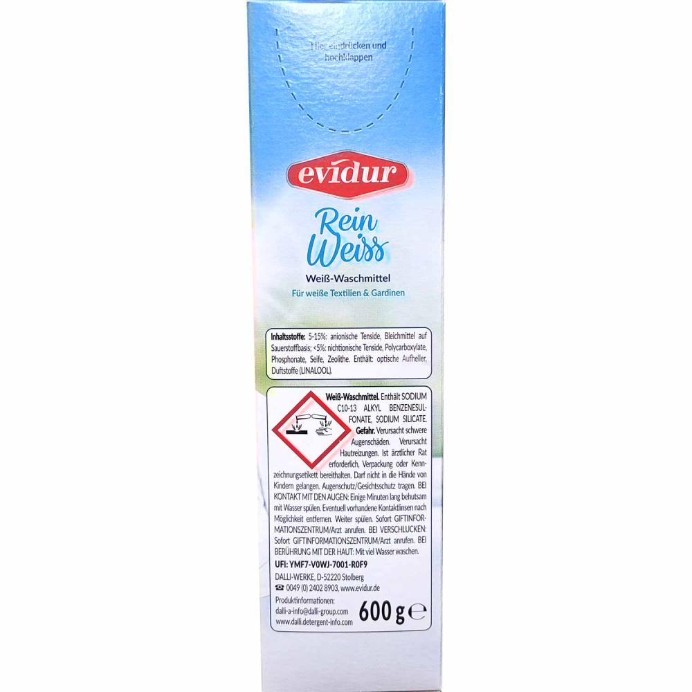 Evidur Reinweiss proszek do prania firan 600g