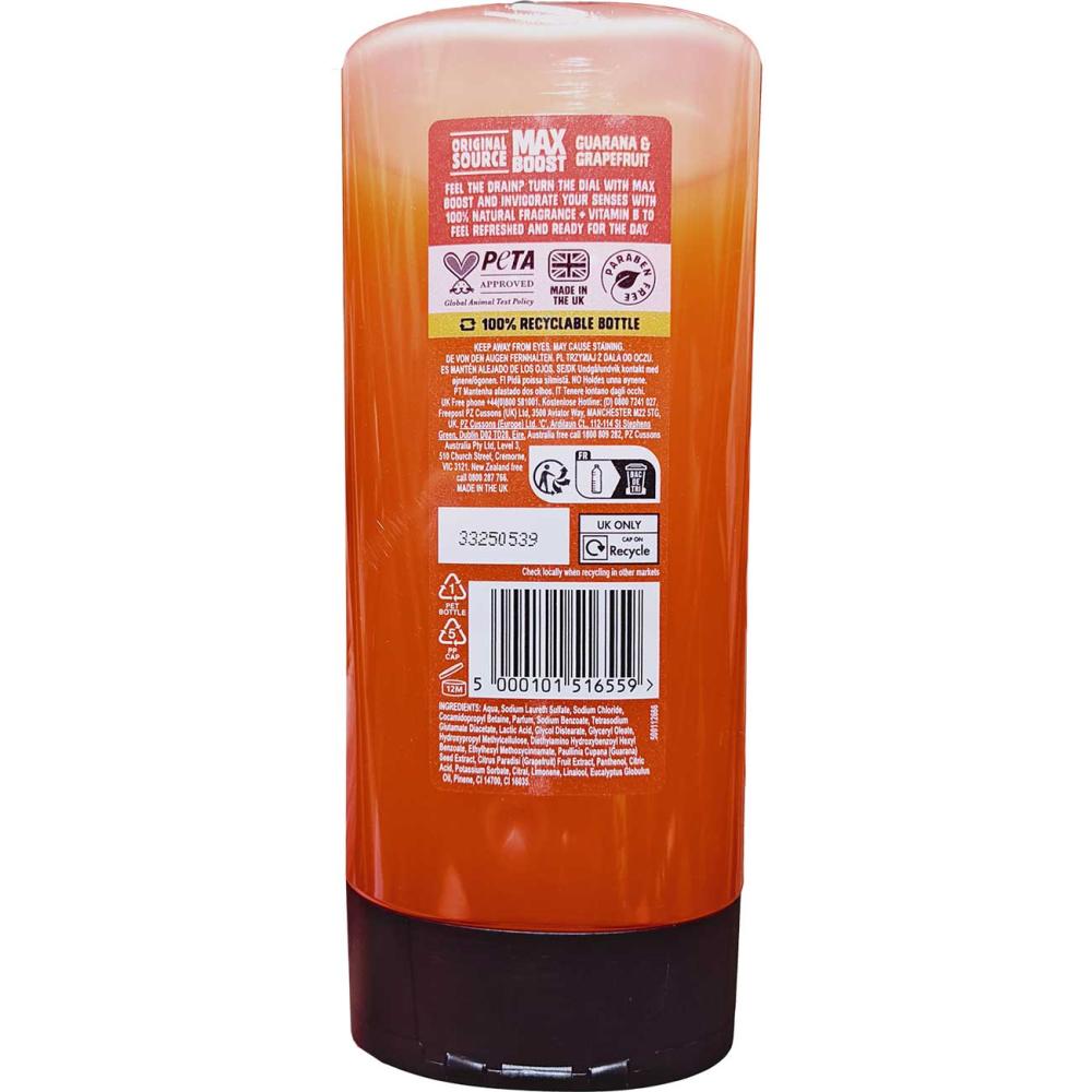 Original Source żel pod prysznic Guarana & Grapefruit 400ml