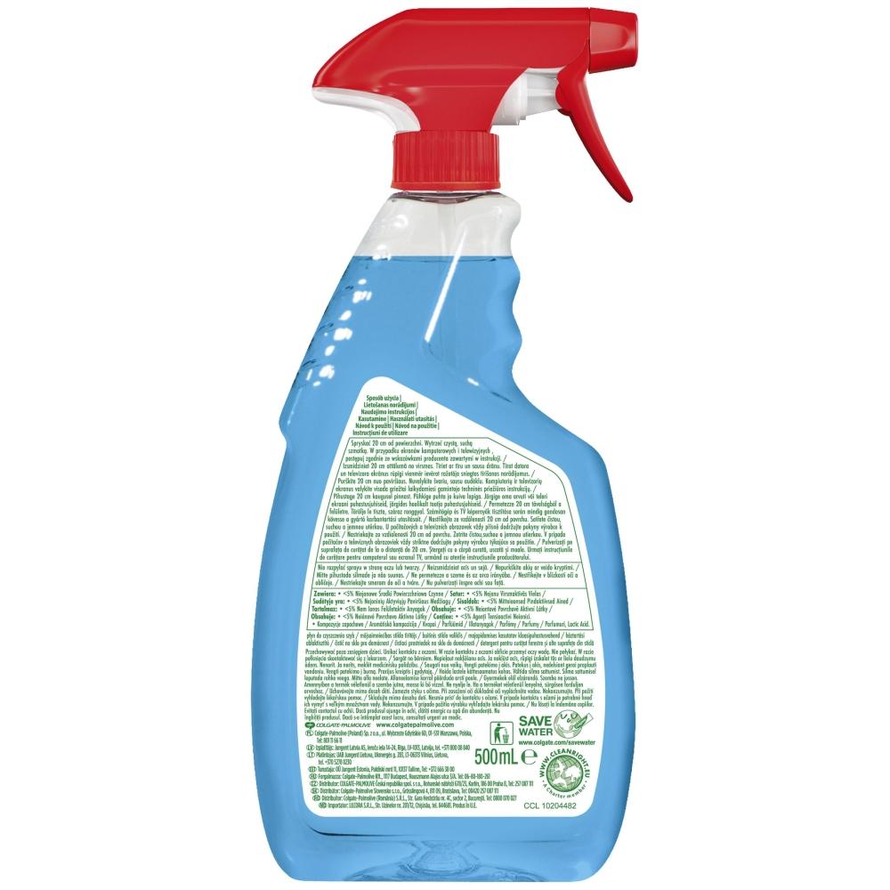 Ajax płyn do szyb 500ml Triple Action Blue spray