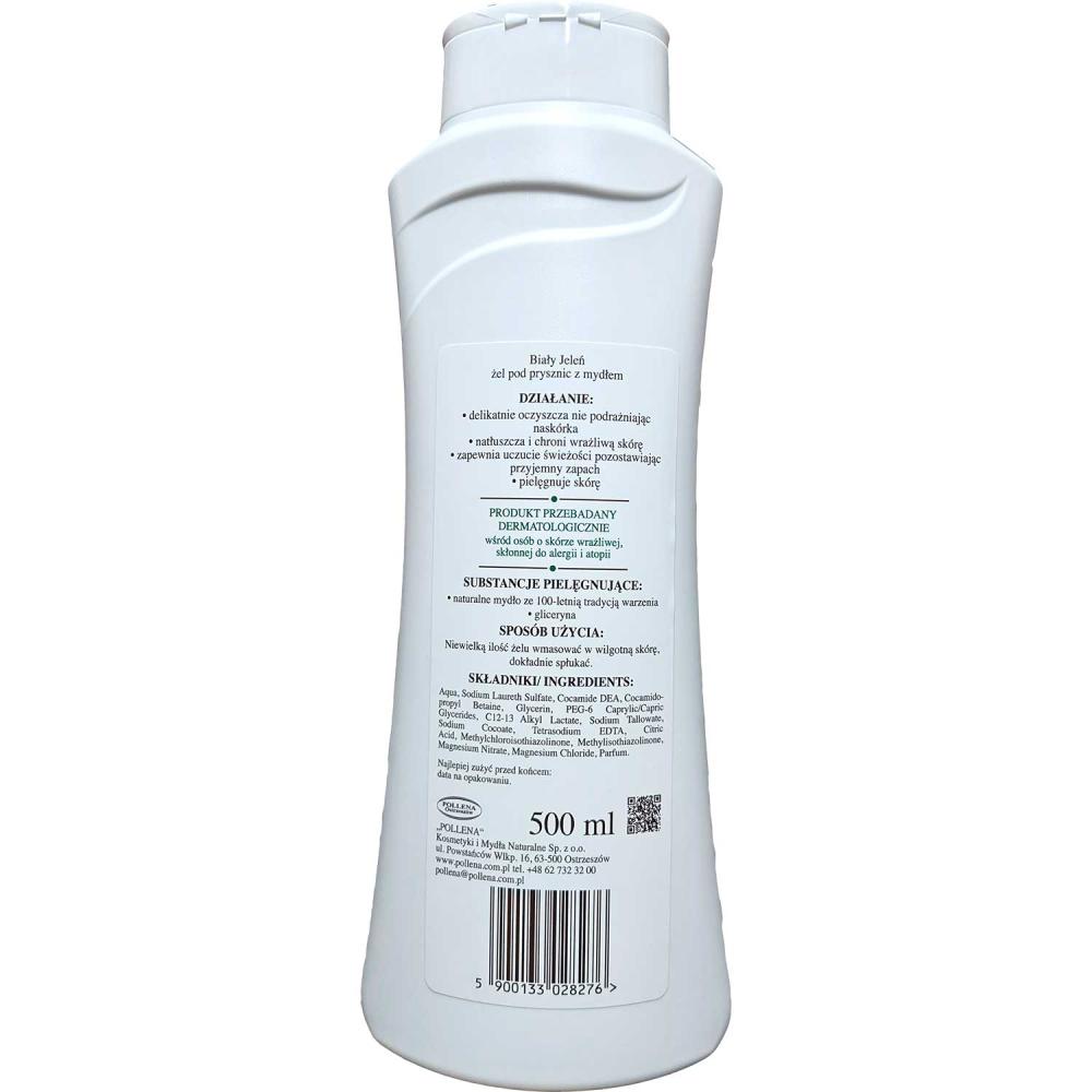 Biały Jeleń żel pod prysznic 500ml Naturalny