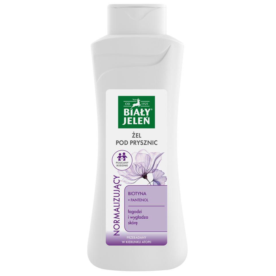 Biały Jeleń żel pod prysznic 500ml Biotyna normalizujący