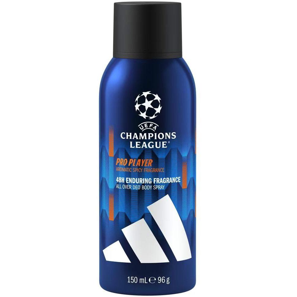 Adidas dezodorant antyperspirant MEN Uefa Champions Pro Player 150ml 
