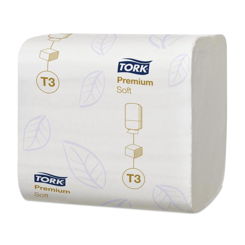 Tork papier Soft Folded 2-warstwowy 114273 30x252 listki Biały 