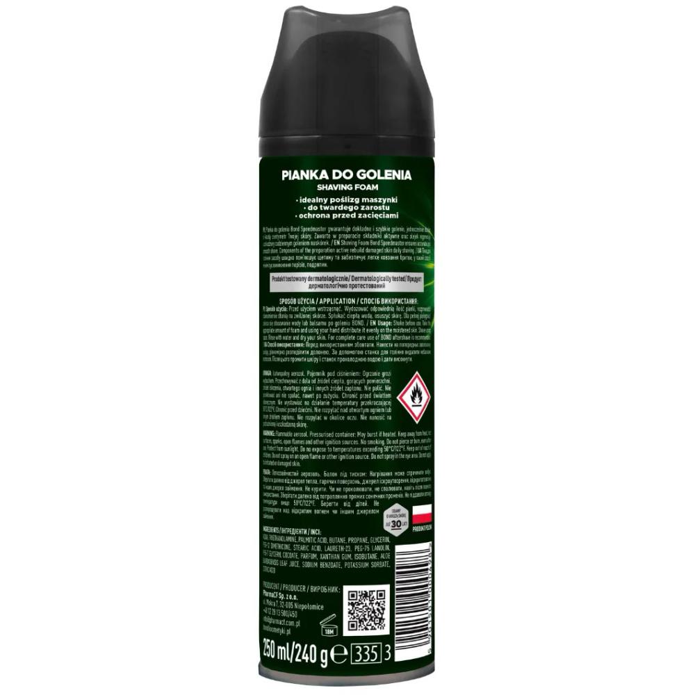 Bond speedmaster 250ml pianka do golenia
