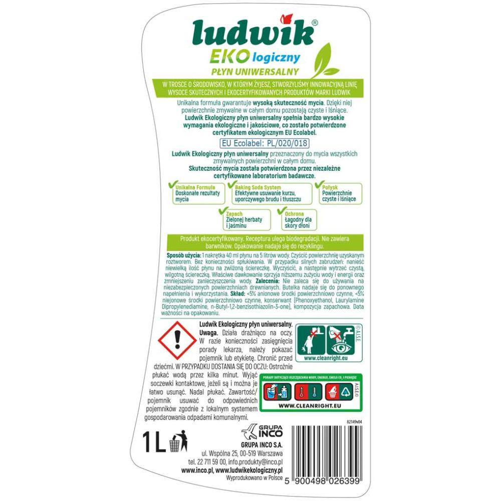 Ludwik uniwersalny 1 l ekologiczny