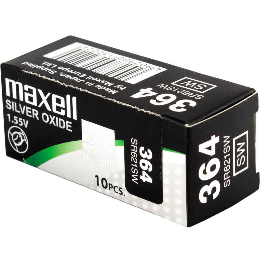 Maxell Silver Oxide bateria SR621SW 364 10szt. pudełko
