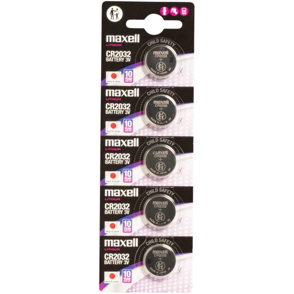 Maxell Lithium CR2032 bateria 3V 5 sztuk blister
