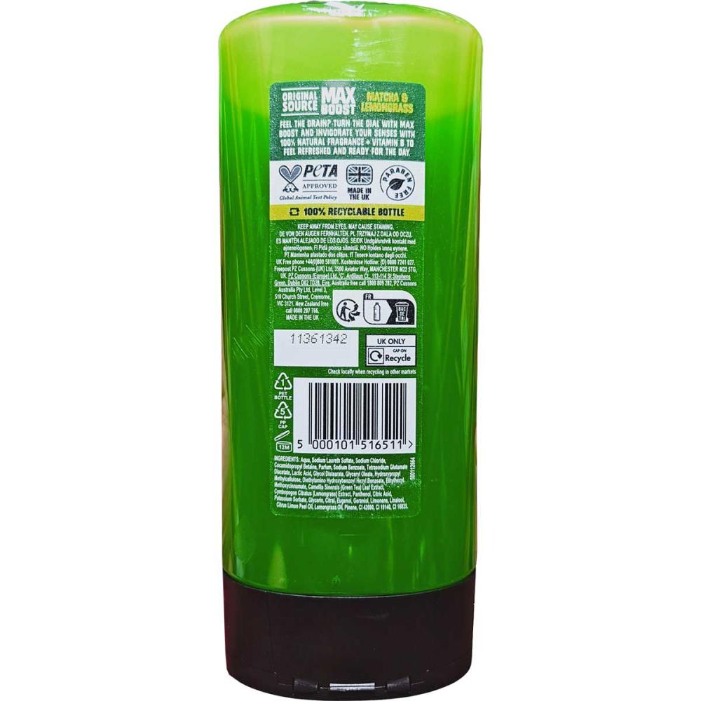 Original Source żel pod prysznic Matcha & Lemongrass 400ml