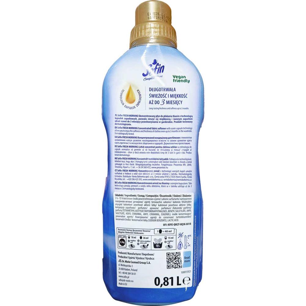 Sofin koncentrat do płukania 810ml Fresh Morning
