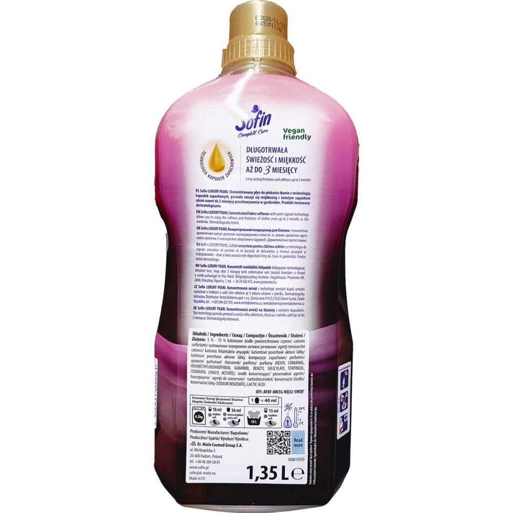 Sofin koncentrat do płukania 1,35L Luxury Pearl
