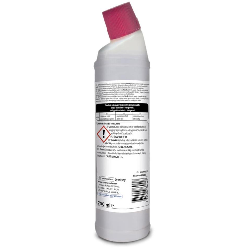 Cif Professional ECO Toilet Cleaner 750ml płyn do WC