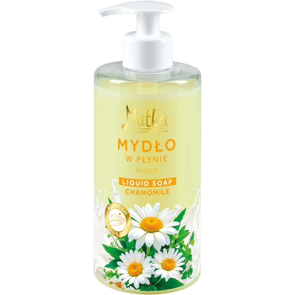 Nutka mydło w płynie 400ml Rumianek dozownik