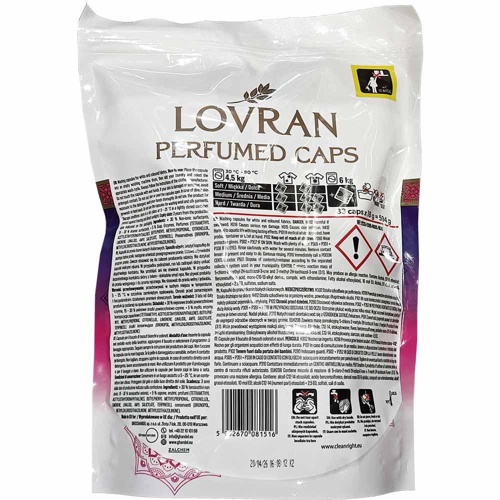Lovran kapsułki piorące Universal & White 33szt.