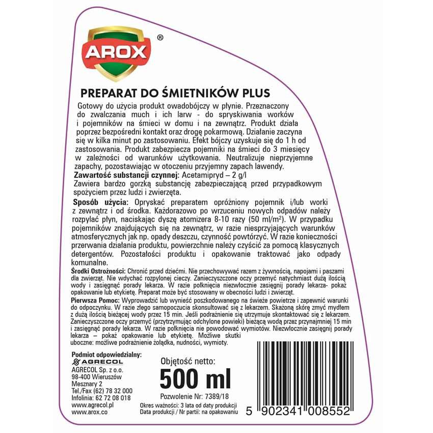 Arox środek do śmietników 500ml