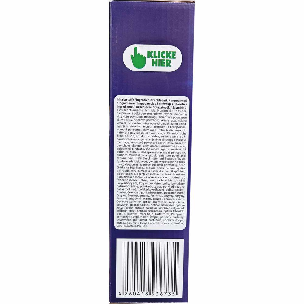 Der Waschkonig proszek do prania Perfume de Paris 6kg Color