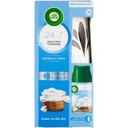 Air Wick Freshmatic automat Linen in the air