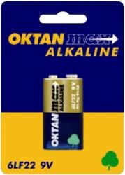 Oktan baterie alkaliczne 6LR61 kostka 9V 1szt.
