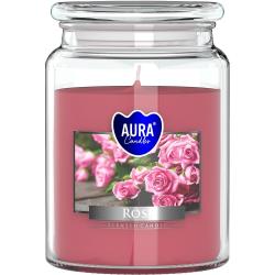 Bispol świeca zapachowa duża Róża