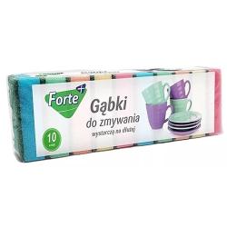 Forte+ zmywaki kuchenne 10 sztuk