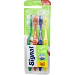Signal Easy Clean szczoteczka do zębów 4 sztuki Soft