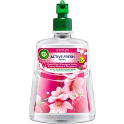 Air Wick Active Fresh zapas 228ml Kwiat Wiśni i Soczyste Maliny
