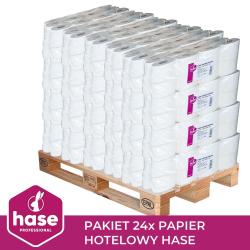 Hase Pakiet hotelowy papier toaletowy 9851 24szt. x 20 opakowań