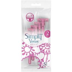 Gillette Simply Venus Basic golarki jednorazowe 5 sztuk