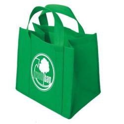 GAM Green Bag torba na zakupy szyta – mocna PP 17L zielona