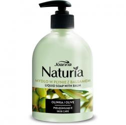 Joanna Naturia mydło w płynie oliwka 500ml z pompką