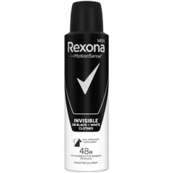 Rexona dezodorant męski Invisible Black & White 150ml