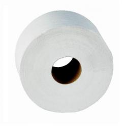 Papier Jumbo Biały makulatura 2-wartwowy, 100m, średnica 18cm, 12 rolek