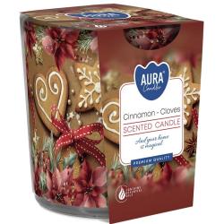 Bispol świeca zapachowa w szkle sn72s-61 Cynamon – Goździki