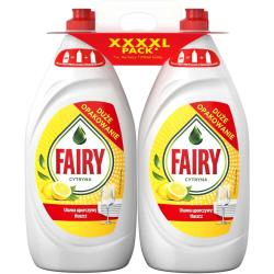 Fairy płyn do mycia naczyń 1350ml 2szt. Cytryna